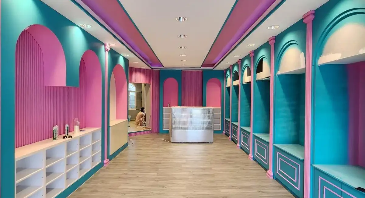 Specialty Store for Chocolate and Gummies |THIRD EYE VISION Interior design