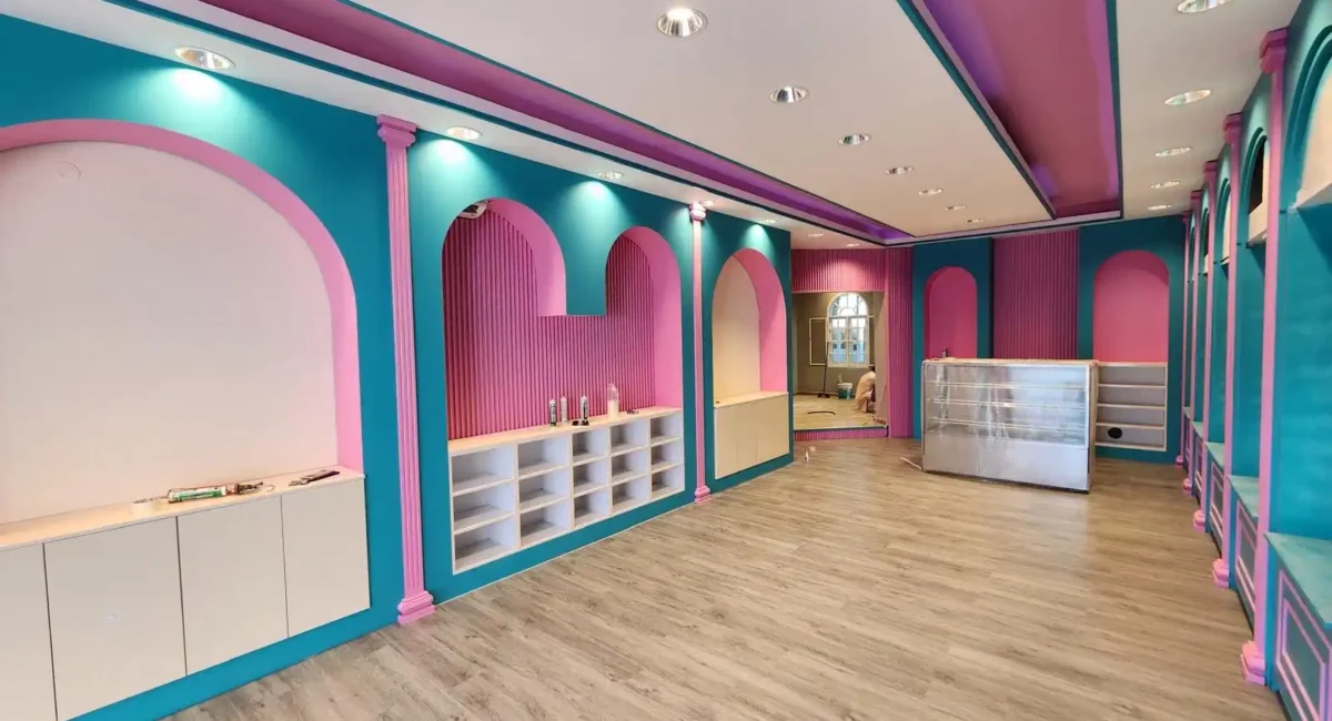 Specialty Store for Chocolate and Gummies |THIRD EYE VISION Interior design