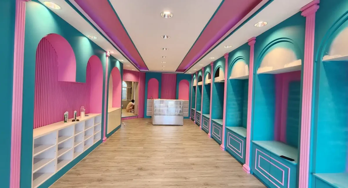 Specialty Store for Chocolate and Gummies |THIRD EYE VISION Interior design