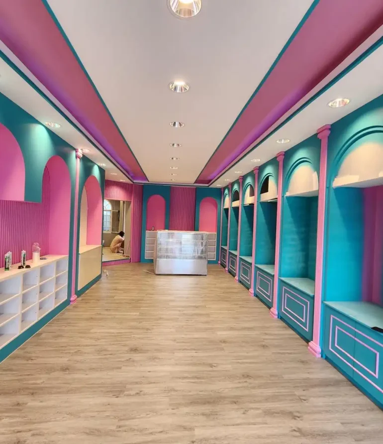 Specialty Store for Chocolate and Gummies |THIRD EYE VISION Interior design