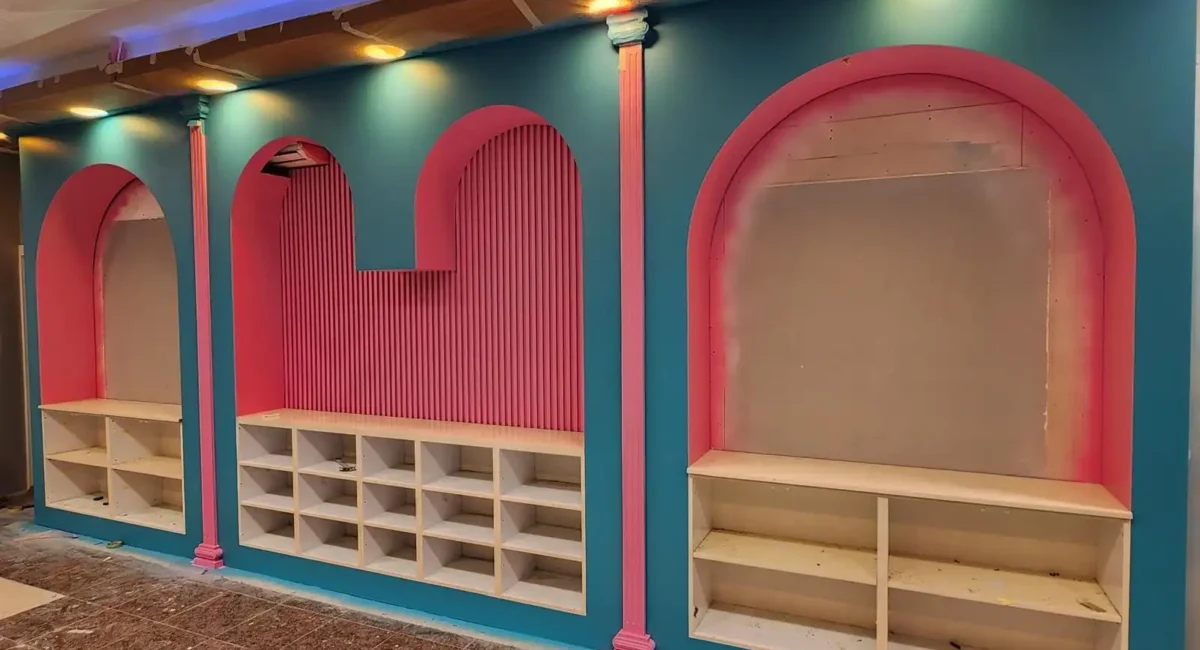 Specialty Store for Chocolate and Gummies |THIRD EYE VISION Interior design