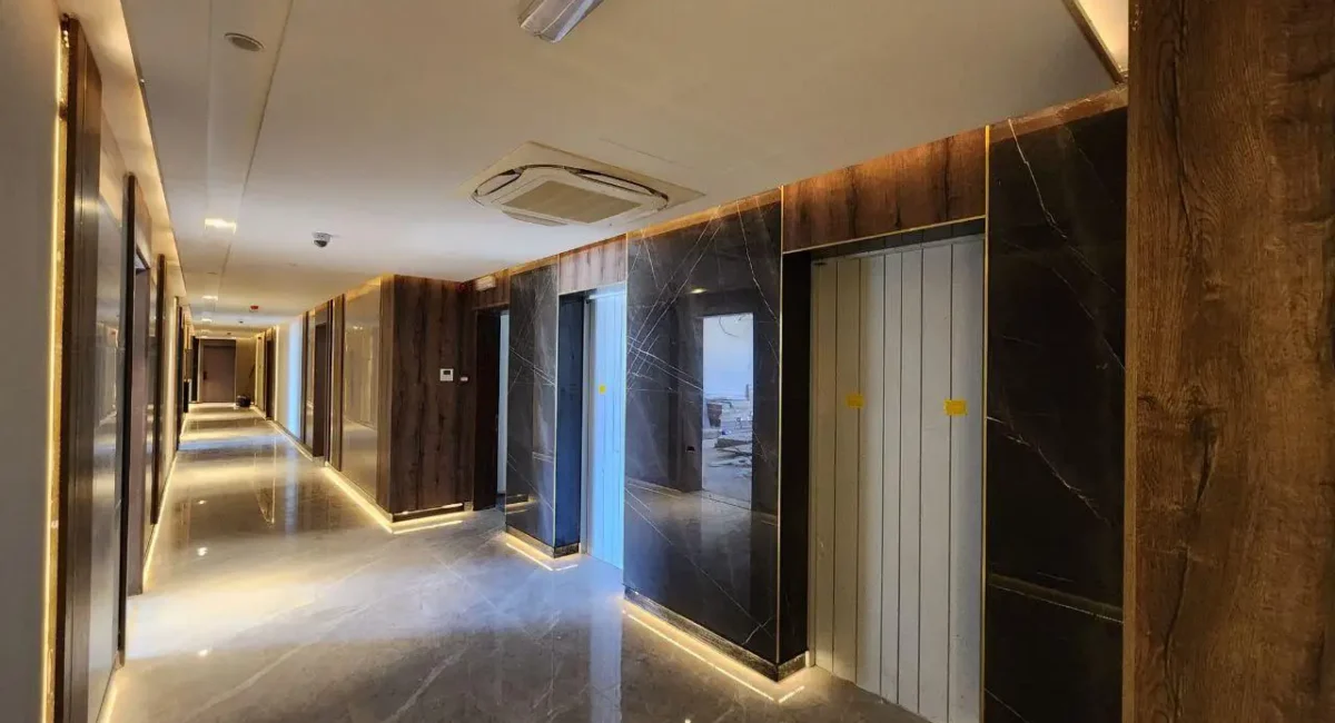 Hotel Corridor Design & Execution | THIRD EYE VISION Interior design