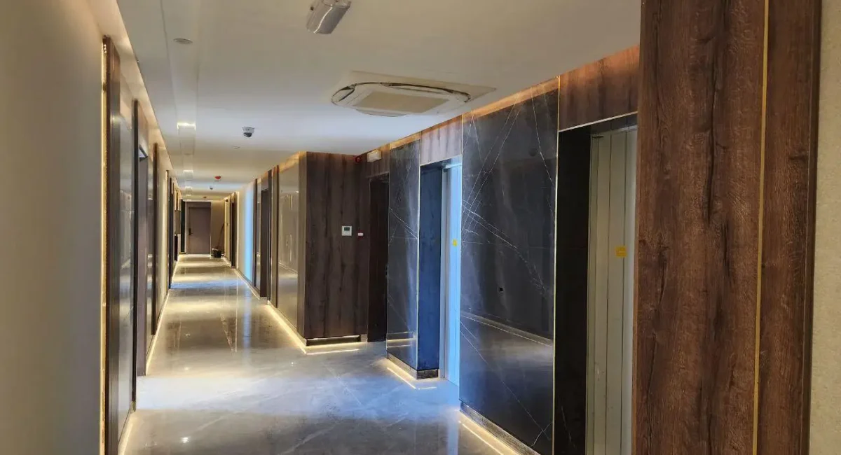 Hotel Corridor Design & Execution | THIRD EYE VISION Interior design