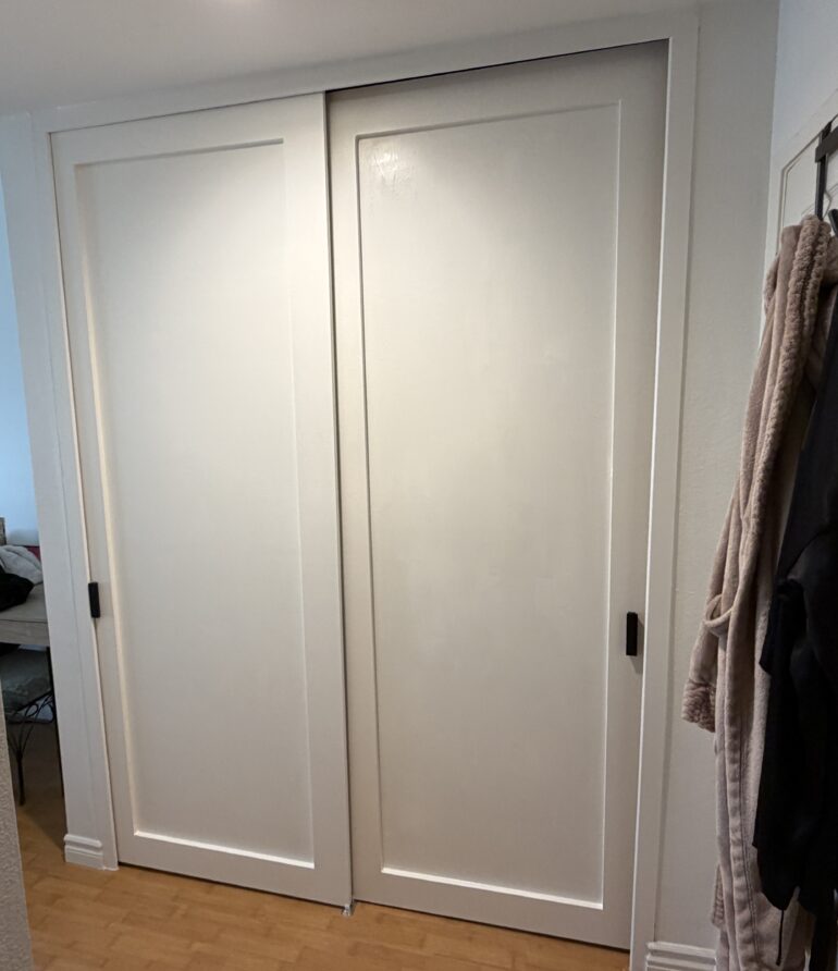 Custom Shaker Closet Door Replacement