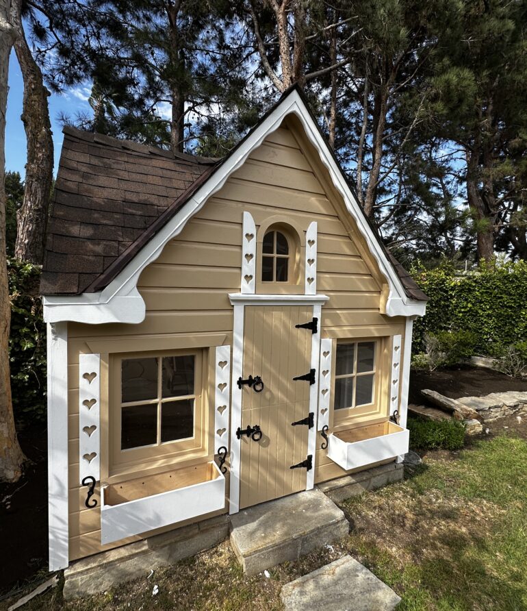 Outdoor Kids’ Playhouse Restoration