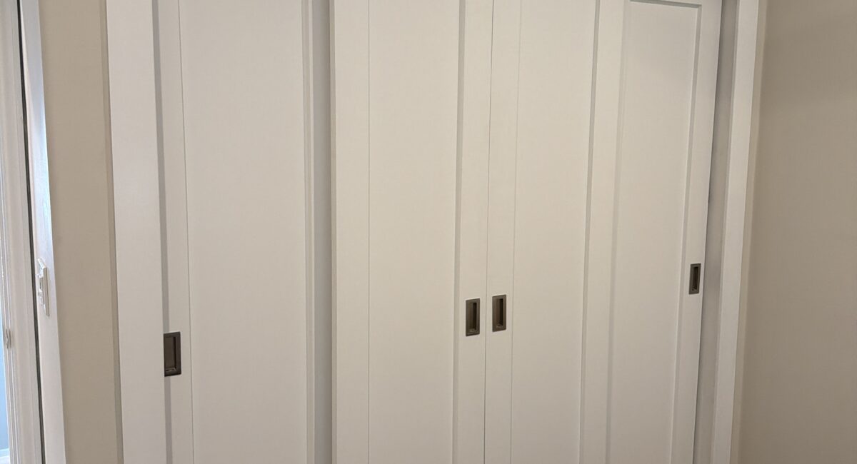 Custom Shaker-Style Closet & Laundry Door Upgrade