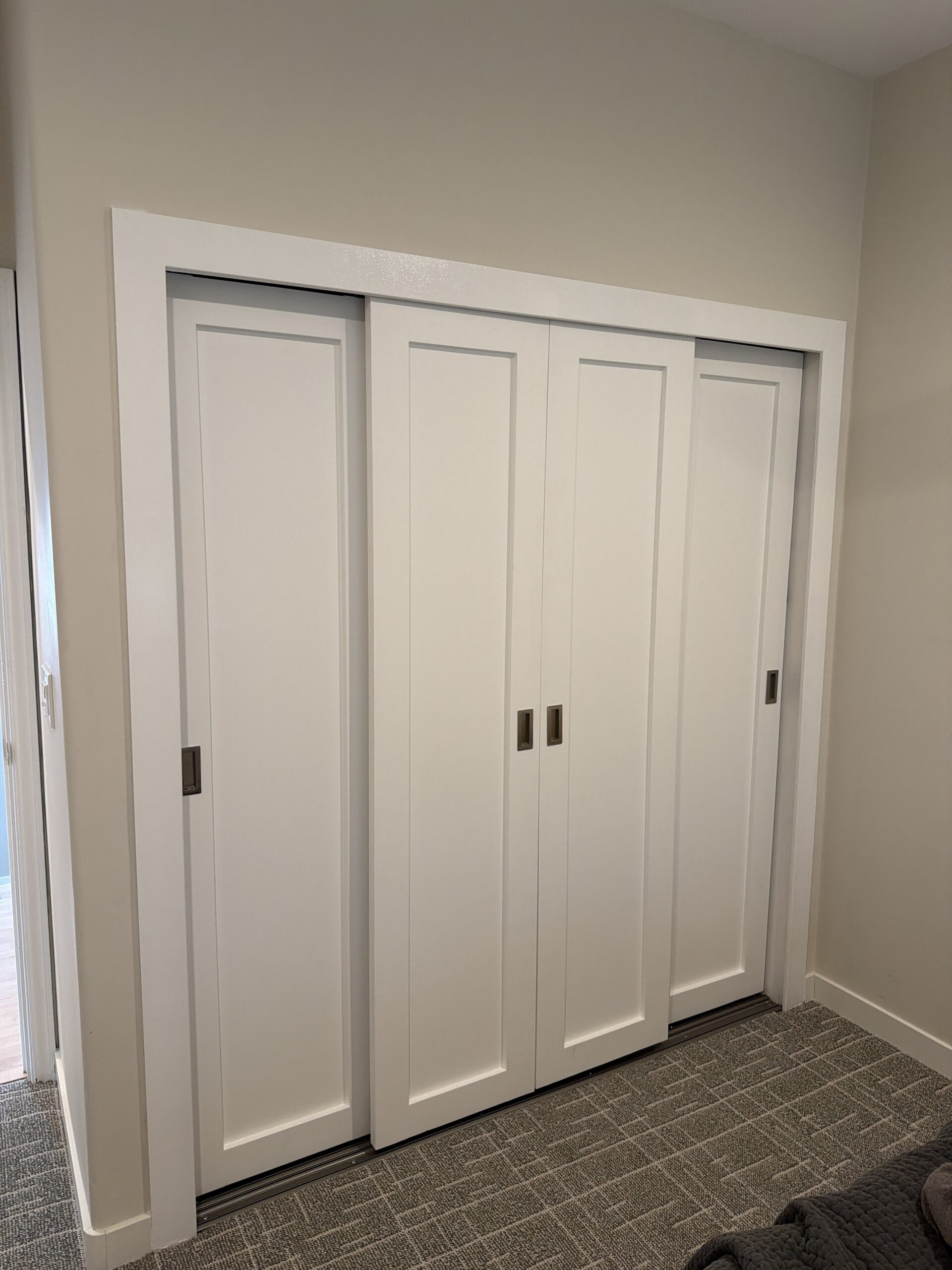 Custom Shaker-Style Closet & Laundry Door Upgrade